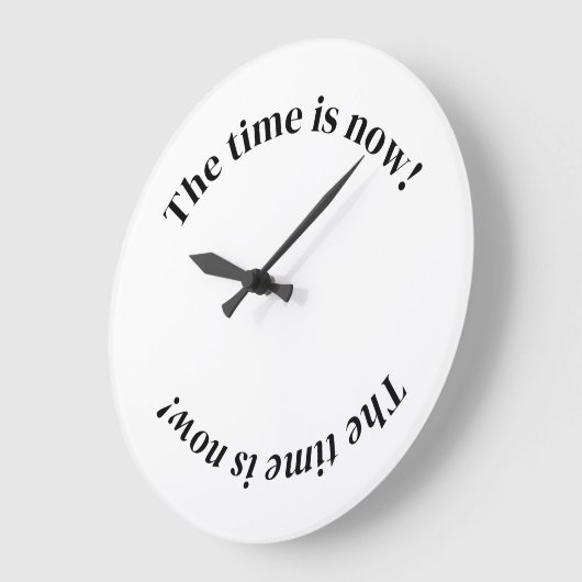 Clock Große Wanduhr (Winkel)