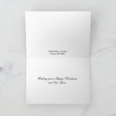 Clock House Card Feiertagskarte (Innenseite)