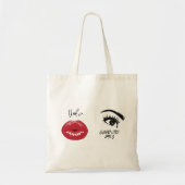 Clock It & Good Vibes Chic-Tasche Tragetasche (Vorne)