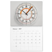 Clock-Kalender Kalender (Feb 2027)