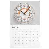 Clock-Kalender Kalender (Mär 2027)