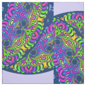 Clock Mandala II + Ihr Backgr. Ideen Stoff (Muster)