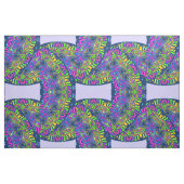 Clock Mandala II + Ihr Backgr. Ideen Stoff (Fat Quarter (45,7 x 55,9 cm))