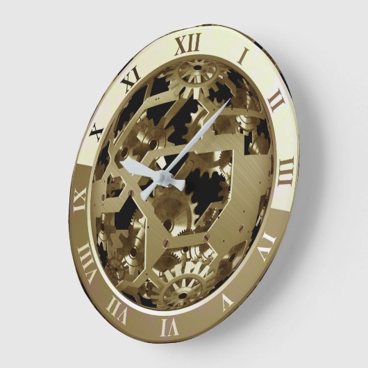 Clock Mechanical Wall Clock Große Wanduhr (Winkel)