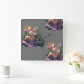 clock quadratische wanduhr (Zuhause)