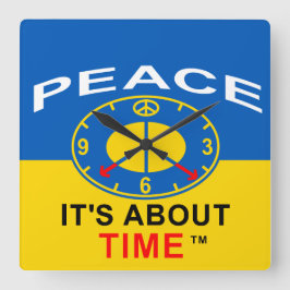 Clock Quadratische Wanduhr