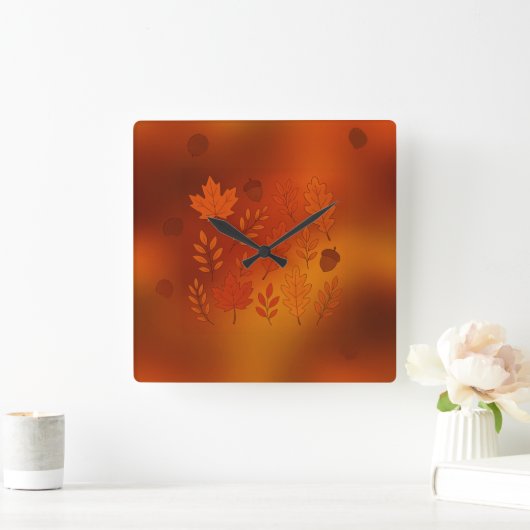 Clock  quadratische wanduhr (Zuhause)