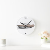 clock,retro car,cadillac runde wanduhr (Zuhause)