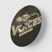 Clock. Runde Wanduhr (Winkel)