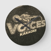 Clock. Runde Wanduhr (Vorderseite)