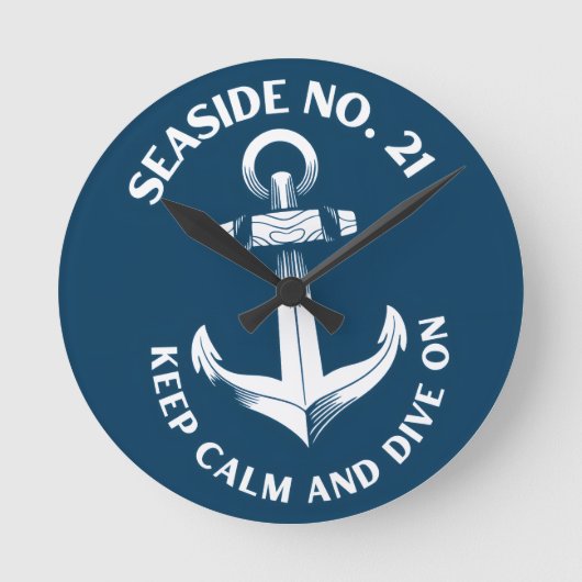 Clock runde wanduhr (Vorderseite)