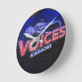 Clock. Runde Wanduhr (Winkel)