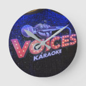 Clock. Runde Wanduhr (Vorderseite)