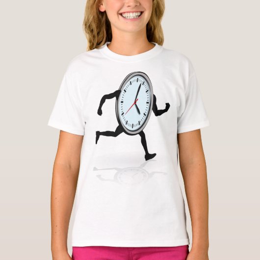 Clock Running Girls T - Shirt (Vorderseite)