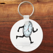 Clock Running Schlüsselanhänger (Vorderseite)