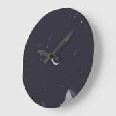 Clock Spice style Große Wanduhr (Winkel)