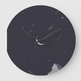 Clock Spice style Große Wanduhr