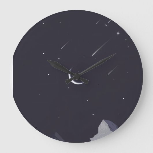 Clock Spice style Große Wanduhr (Vorderseite)