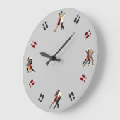 clock tango große wanduhr (Winkel)