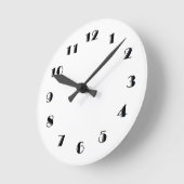 Clock Template Runde Wanduhr (Winkel)