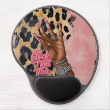 Clock that Tee Gel Mousepad
