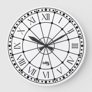 CLOCK TILDE LINEA CLASSIC antique A Große Wanduhr