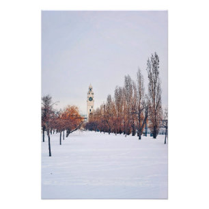 Clock Tower Fotodruck