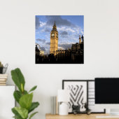 Clock Tower Poster (Heimbüro)