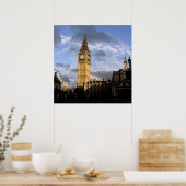 Clock Tower Poster (Küche)