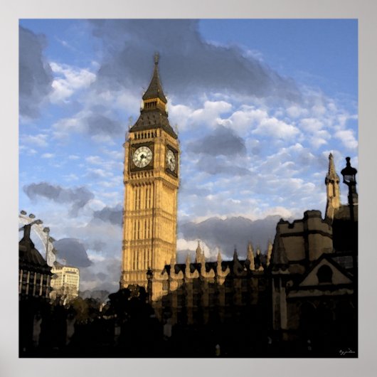 Clock Tower Poster (Vorne)