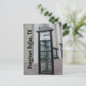 Clock Tower Postkarte (Stehend Vorderseite)