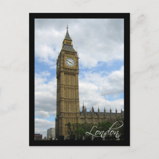 Clock Tower Postkarte