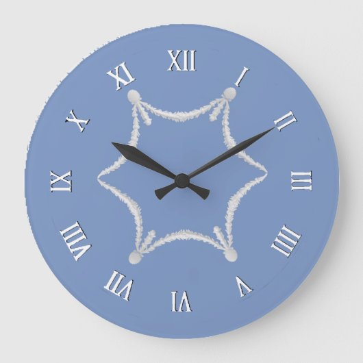 Clock Viktorianischer Luxus Große Wanduhr (Vorderseite)