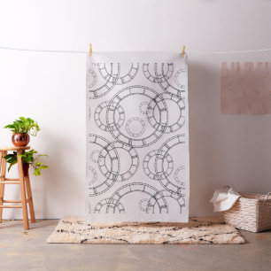Clockfaces Stoff