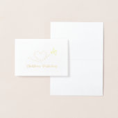 Clockflower Publications geätzt Mini-Kartendesign Folienkarte (Anzeige)