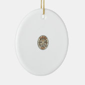Clocks Time Blindness Cat Clocks Time Blindness Ca Keramik Ornament (Rechts)