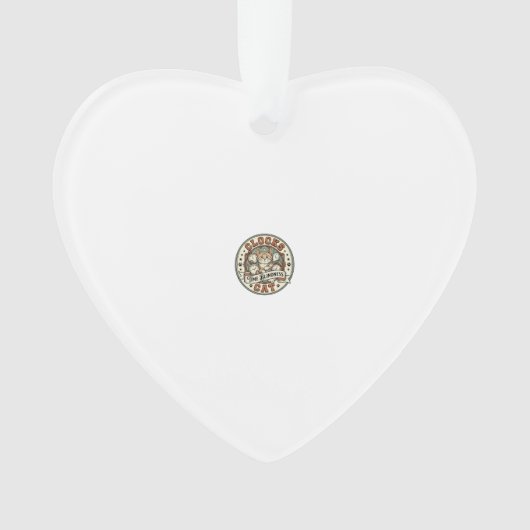 Clocks Time Blindness Cat Clocks Time Blindness Ca Ornament (Vorderseite)