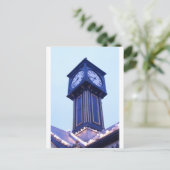 Clockturm Postkarte (Stehend Vorderseite)