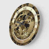 Clockwork 6 Wall Clocks Große Wanduhr (Winkel)