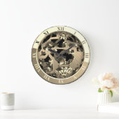 Clockwork 6 Wall Clocks Große Wanduhr (Zuhause)