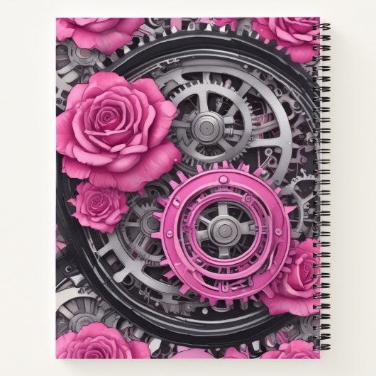 Clockwork Belly Dancer Notizblock (Rückseite)