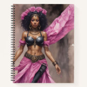 Clockwork Belly Dancer Notizblock (Vorderseite)