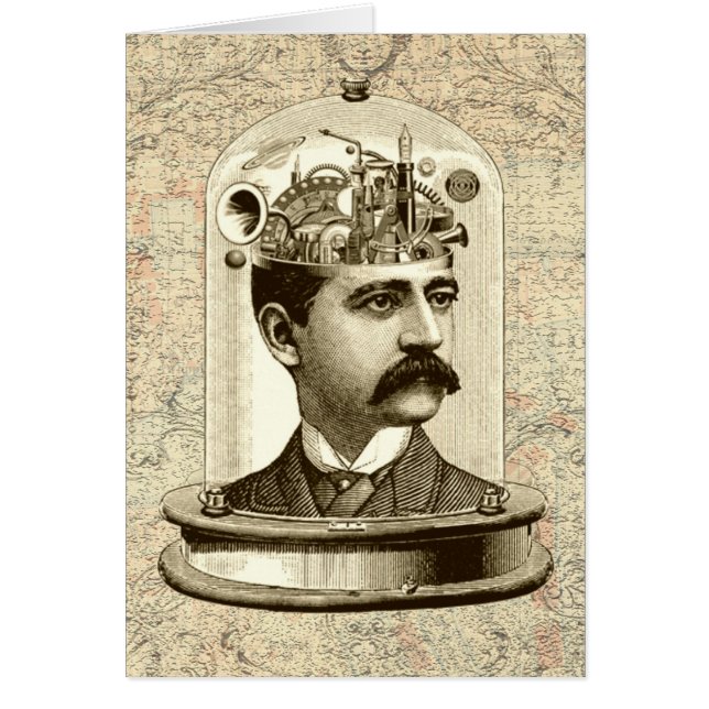 Clockwork Brain STEAMPUNK Vintag (Vorne)