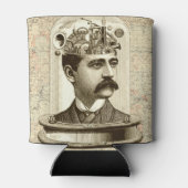 Clockwork Brain STEAMPUNK Vintag Dosenkühler (Rückseite)