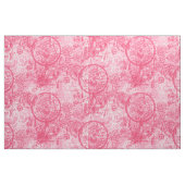 Clockwork Collage Pink Stoff (Fat Quarter (45,7 x 55,9 cm))