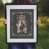 Clockwork Couture Steampunk Digitale Kunst Poster