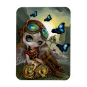 "Clockwork Dragonling" Flex Magnet (Vertikal)