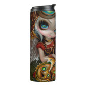 "Clockwork Dragonling" Thermosbecher (Nach links gedreht)