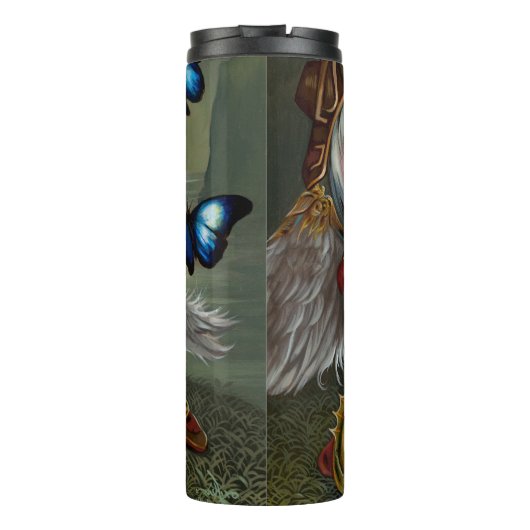 "Clockwork Dragonling" Thermosbecher (Rückseite)