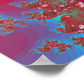 Clockwork-Fraktal Poster (Ecke)